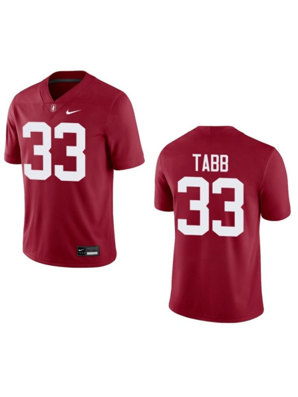 Kids Youths Cole Tabb Red Stitched Jersey Vapor